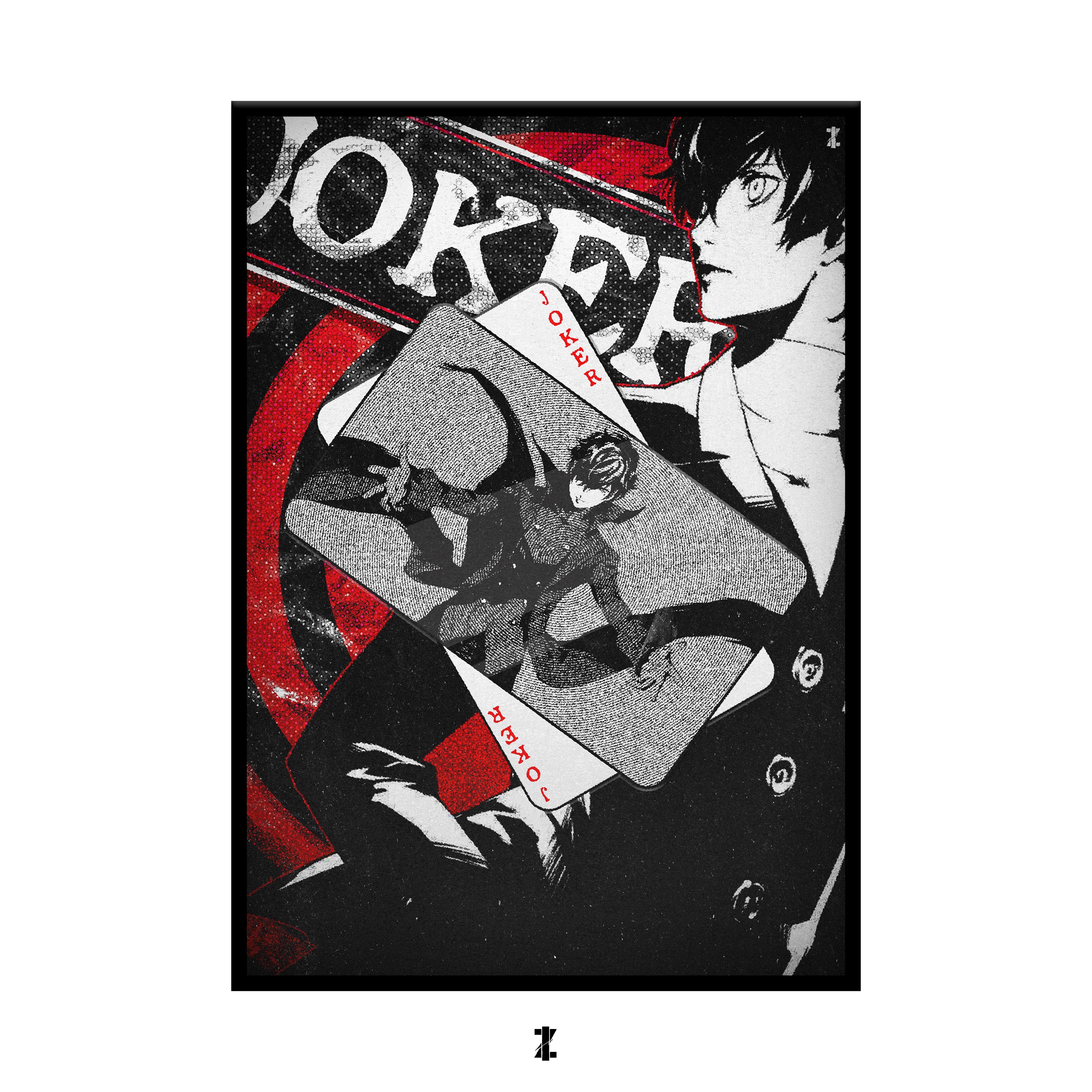 Joker Bearer of the Wild Card (A3 Poster, Multicolour)