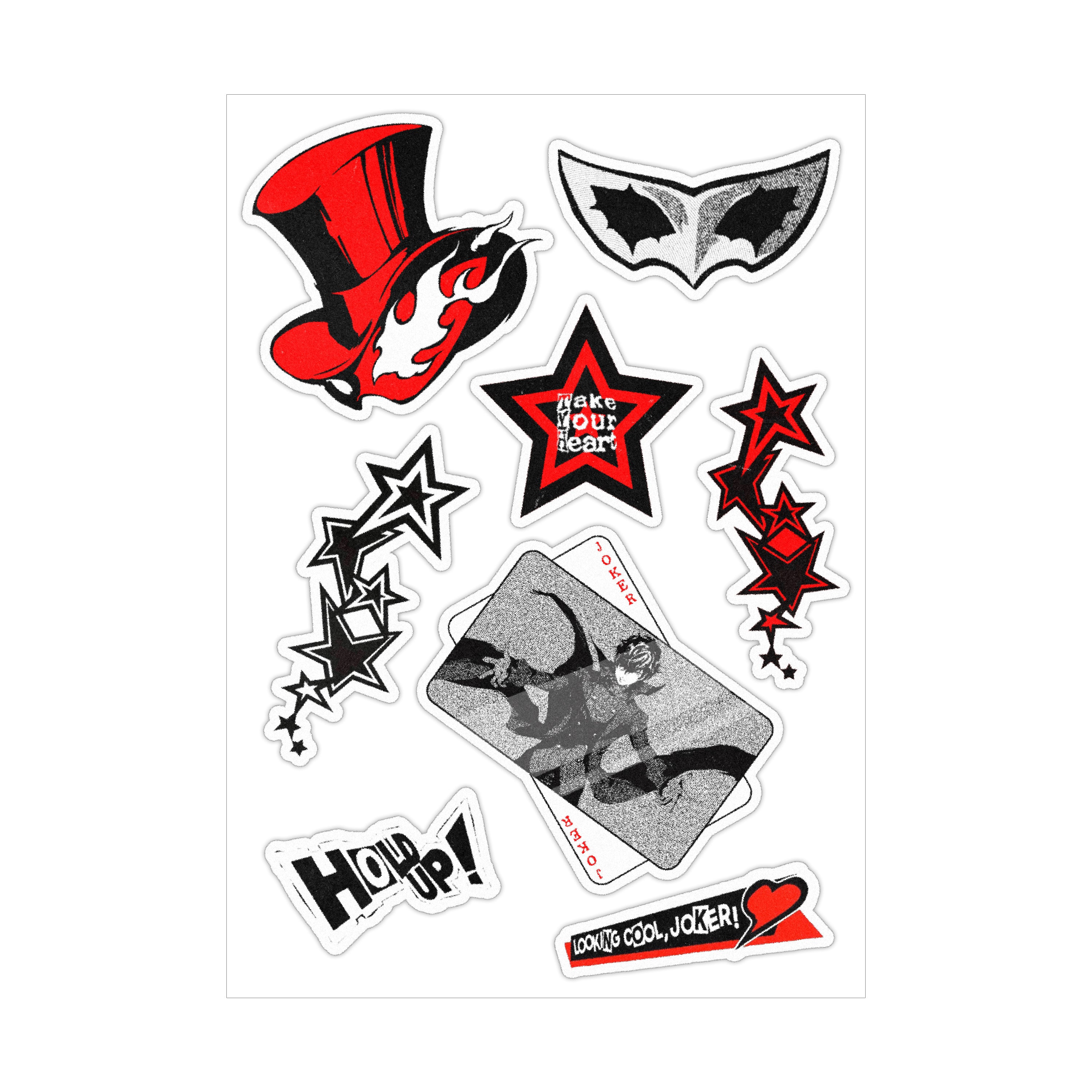 Take Your Heart Sticker Pack (Multicolour)