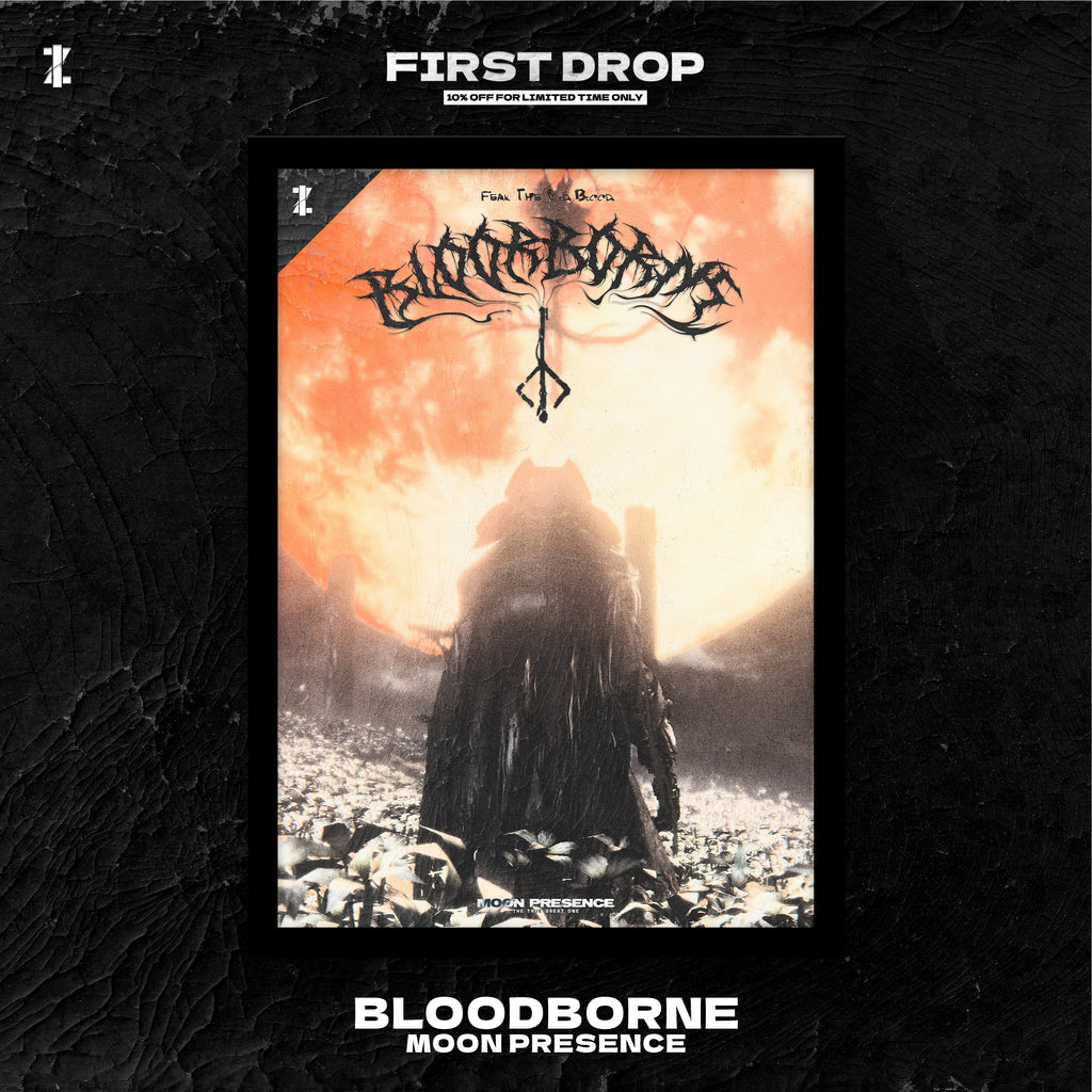 Bloodborne Moon Presence (A3 Poster, Multicolour)