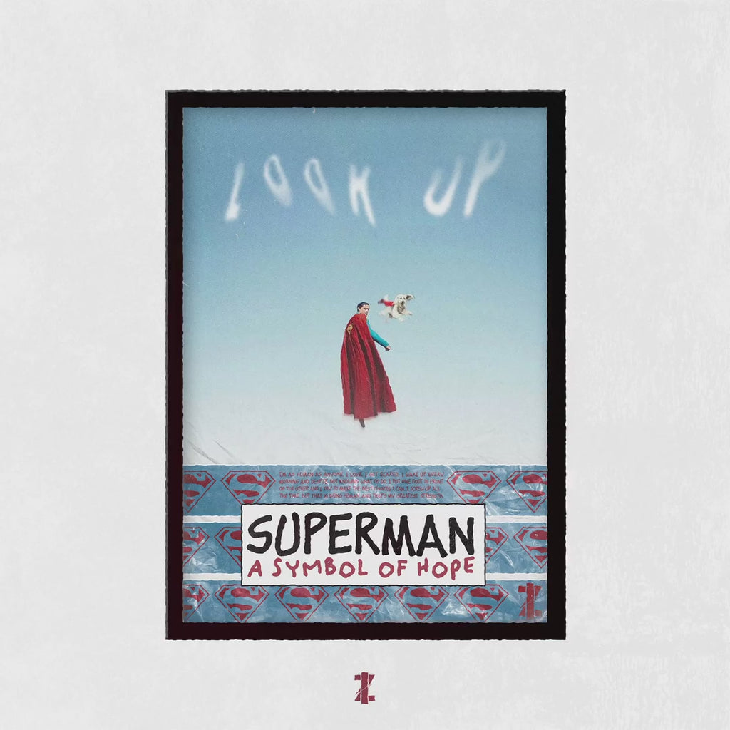 Superman A Symbol Of Hope (A3 Poster, Multicolour)
